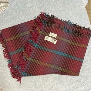 Vintage Li’tessital for Saks Fifth Avenue Multicolor Striped Scarf.